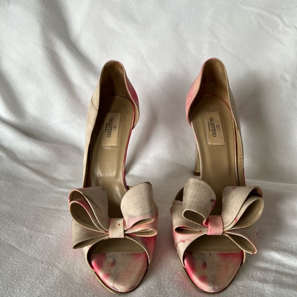 Valentino D’Orsay open toe pumps 39.5 - Picture 4 of 4